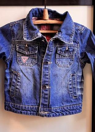 Джинсова куртка guess 92