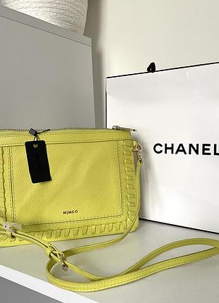 Mimco нова шкіряна сумка 🍋