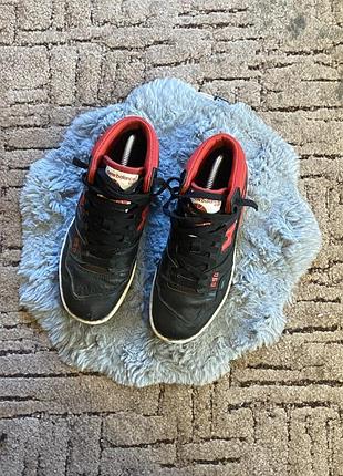 New balance 650 black red кроссовки 3