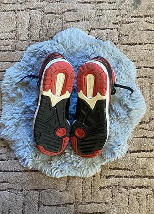 New balance 650 black red кроссовки 4