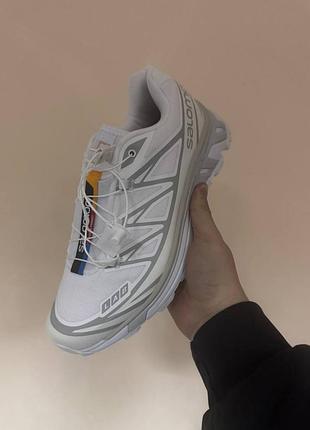 Salomon s/lab xt-6 white silver