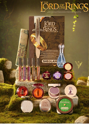 The lord of the rings × sheglam full collection set полный набор косметики (6319)