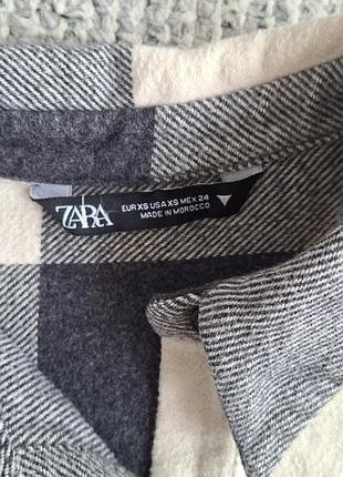 Теплая женская рубашка zara 2
