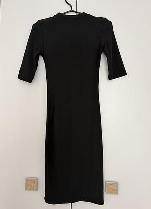 Сукня жіноча h&m чорна xs 3