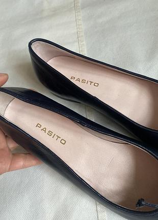 Шкіряні балетки pasito 38 розмір 7