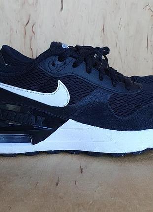 Кросівки жіночі nike air max systm black, розмір 37,5