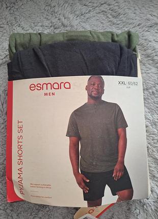 Чоловіча піжама esmara men великого розміру xxl, 4xl