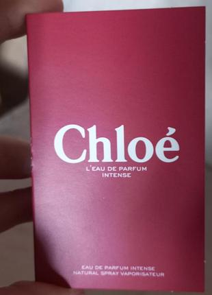 Пробник парфумів chloe l'eau de parfum intense 1,2 мл