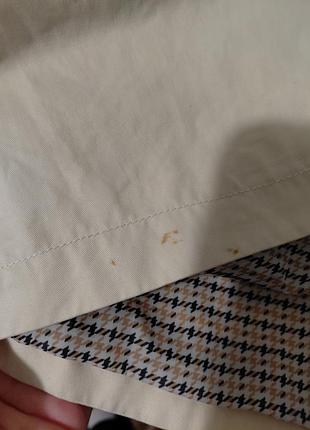 Тренч плащ zara базовый 9