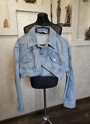 Куртка джинсовая  zara 2