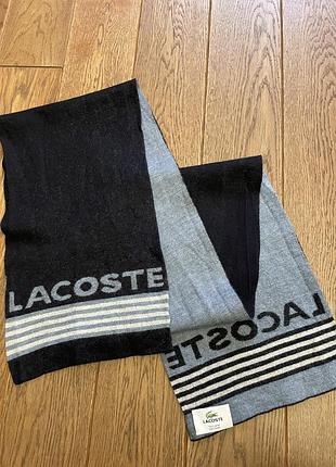 Вовняний шарф lacoste