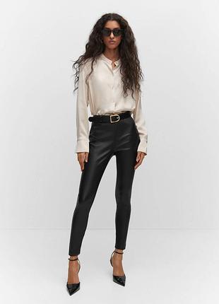 Легінси з еко шкіри missguided р.8