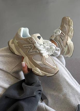 Кроссовки new balance 9060 | beige / leopard 2