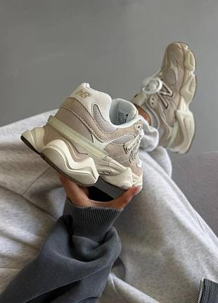 Кроссовки new balance 9060 | beige / leopard 3