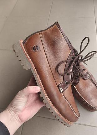 Шкіряні черевики timberland