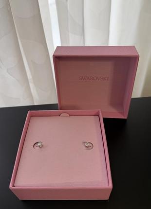 Сережки swarovski