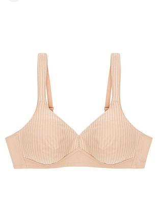 Мягкий бюст бюст бюстгальтер без косточек nude modern soft cotton non wired bra
eu 75e 34dd 90e