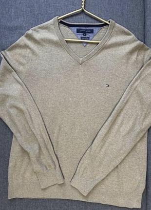 Светр пуловер кофта tommy hilfiger xl 2