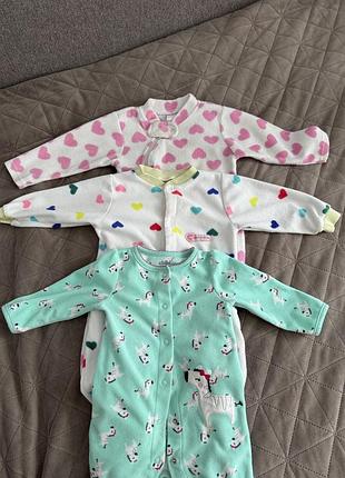 Флісові чоловічки 6-9 міс (ціна за всі)