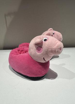 Капці для дітей peppa pig рожеві, довжина устілки 15,5-16см