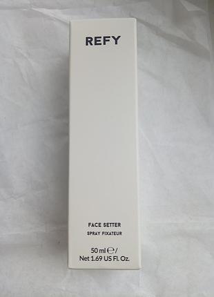 Спрей для обличчя refy face setter для фіксації макіяжу, 50 мл