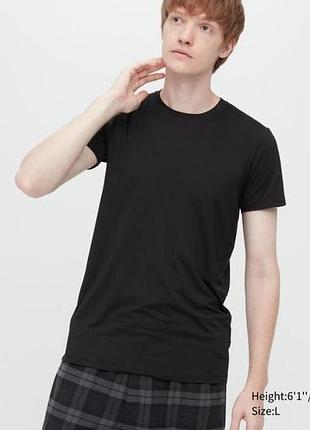 Uniqlo термо футболка heattech crew neck t-shirt
