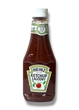 Кетчуп лагидный heinz ketchup łagodny 450 г