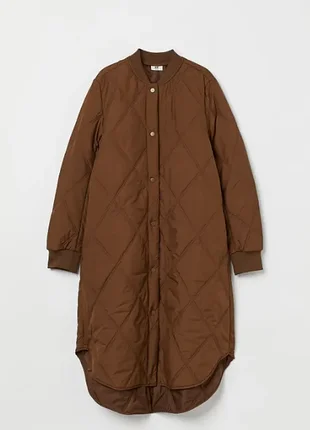 Удлиненная демисезонная куртка h&amp;m 2