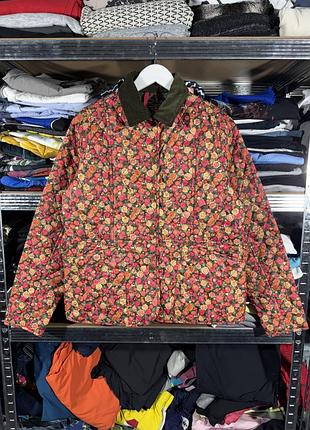 Barbour mae summer liddesdale floral print women jacket s size