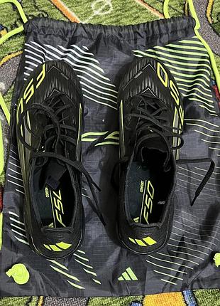 Бутси чоловічі adidas f50 чорні 42.5