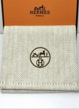 Оригінальний міні-пильник hermès (мішечок для замка / прикрас) 8.5х8.5 см