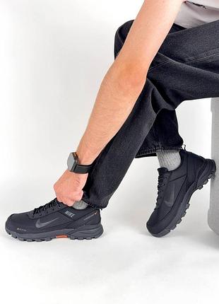 Водонепроникні кросівки nike rivah gtx black orange