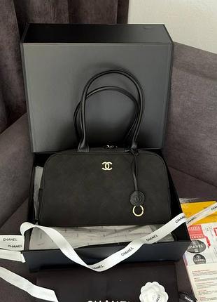 Женская сумка премиум large bowling bag black