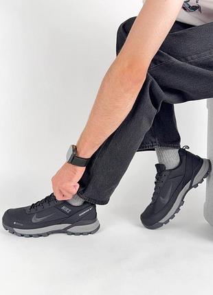 Водонепроникні кросівки nike rivah gtx black grey