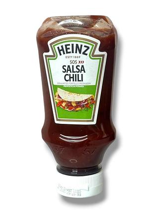 Соус томатный пикантный heinz salsa chili z papryką jalapeno 245 г / 220 мл