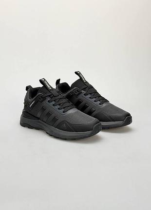 Водонепроникні кросівки adidas terrex gtx dark grey black