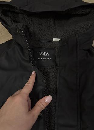 Дощовик теплий zara розмір 116 3