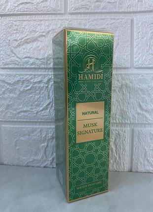 Natural musk signature 100 мл унисекс парфюмированная вода без спирта
