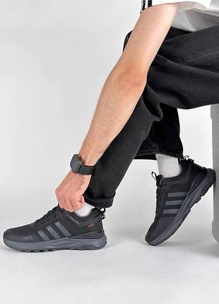 Водонепроникні кросівки adidas terrex gtx black grey
