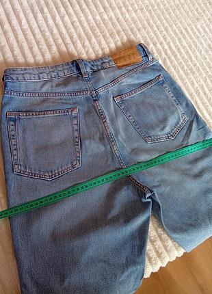 🩵блакитні джинси висока посадка 👖 3