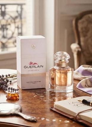 Женская туалетная вода mon guerlain eau de toilette guerlain франция во флаконе объемом 30 мл