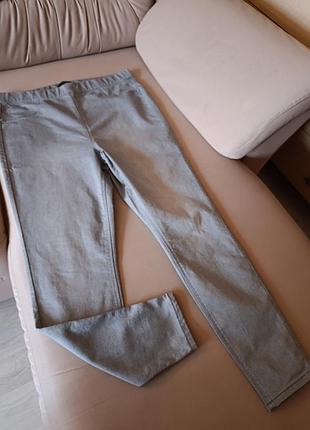 Джеггинсы женские denim pp xl коттон 72%/серые