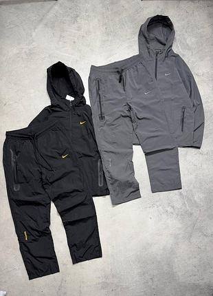 Нейлоновий костюм nike tech fleece nocta