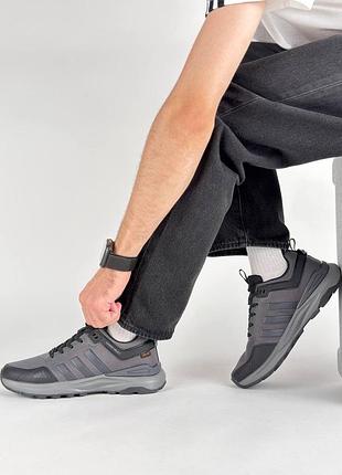 Водонепроникні кросівки adidas terrex gtx graphite grey