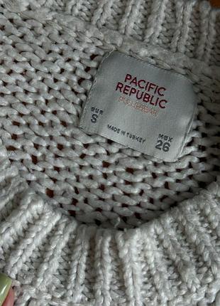 Светр pull&bear оверсайз крупна вʼязка 5