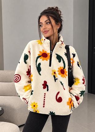 Флісова жіноча кофта