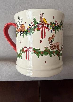 Колекційна різдвяна чашка cath kidston (великобританія)