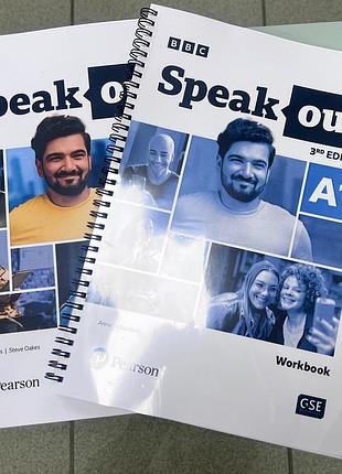Підручники. вивчення мов, комплект speakout 3rd edition a1 (student's book + workbook)