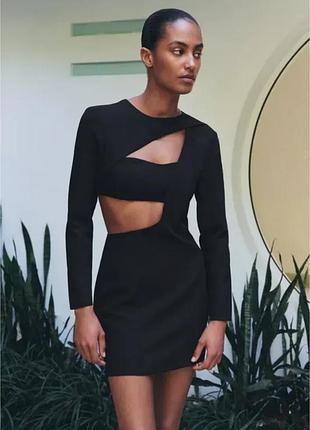 Чорна сукня zara нова з біркою