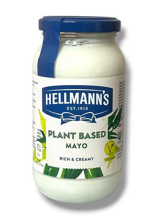 Майонезный соус растительный веганский hellmann's plant based mayo rich & creamy 340 мл